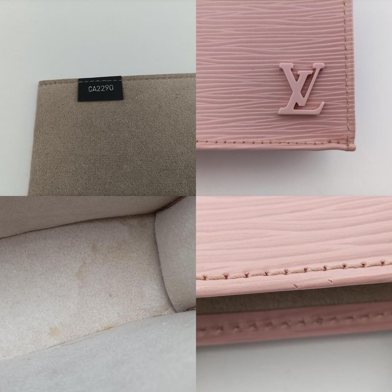 Louis Vuitton Petite Sac Plat Rose Ballerine Pink Epi  Handbag Shoulder Bag Tote