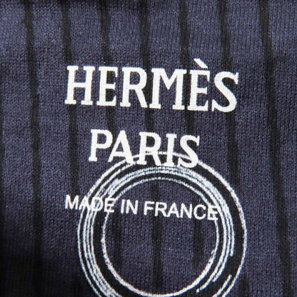 Hermes 24SS 4h4641dh Kaleidoscope Effect Cotton Short Sleeve T-shirt Navy 34