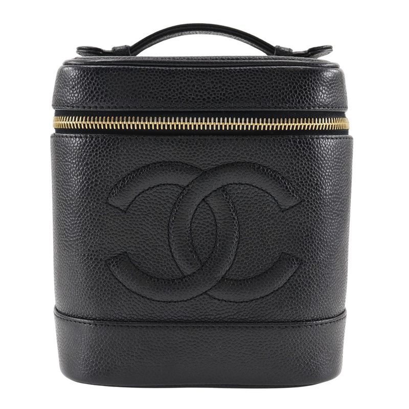 Chanel Vanity Caviar Skin Ladies Handbag