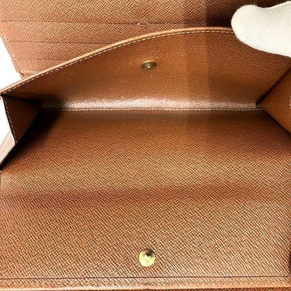 Louis Vuitton Monogram Porte Trésor International M61215 Long Wallet Trifold