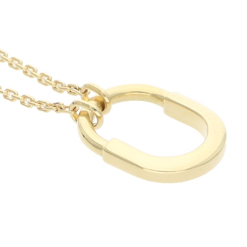 Tiffany & Co Lock 18K Yellow Gold Small Necklace Men's