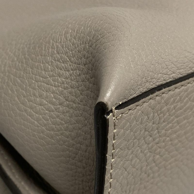 Gucci Handbag Bamboo Daily 370830 Gray Leather