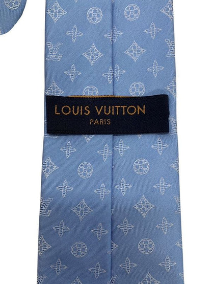 1626 Louis Vuitton Necktie Monogram Shadow M78955 Mr1253 Preowned