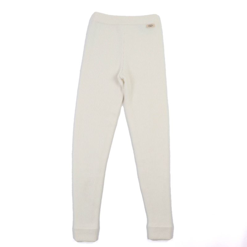 Gucci 758097 Wool Knit Pants With Logo Bottoms White S Genuine