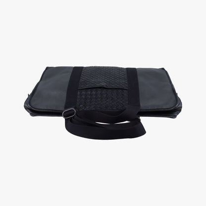 Bottega Veneta Intrecciato Black Lambskin B04606623u