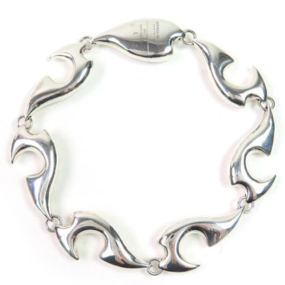 Bottega Veneta 688702 Design Bracelet Ag925 Silver L With Box