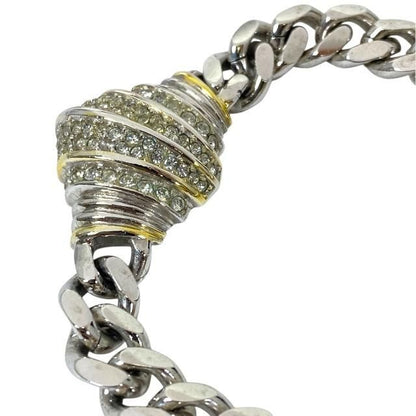 Christian DIOR Necklace Choker Necklace Jewelry Accessories Vintage Metal