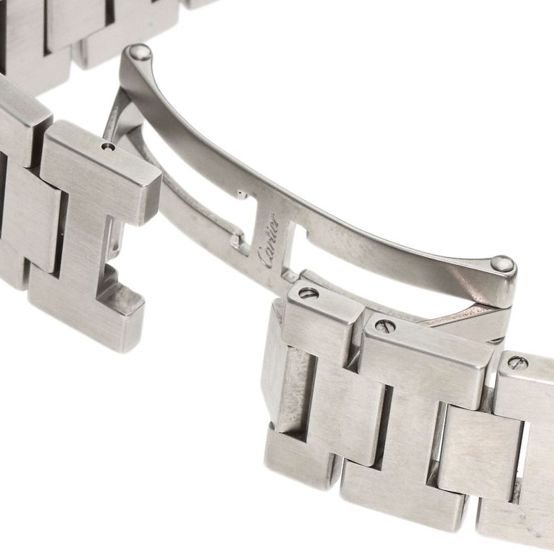 Cartier W31078m7 Pasha C Meridian Watch SS Boys