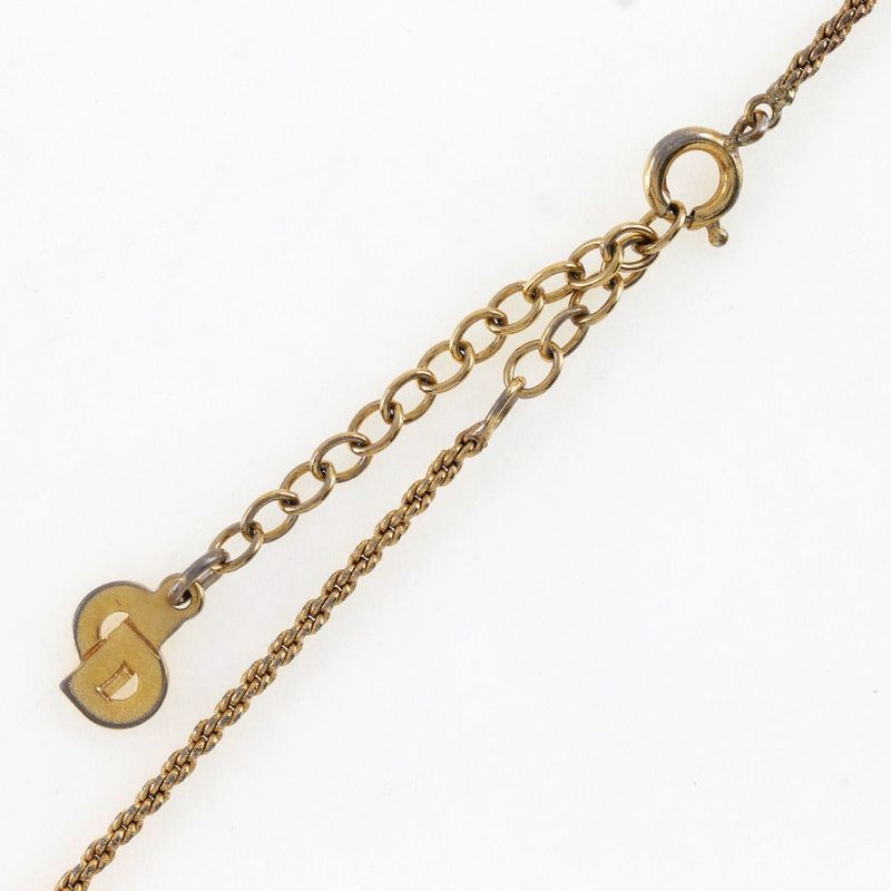 [dior] Christian Dior Gold Plated Ladies 6.7g Necklace