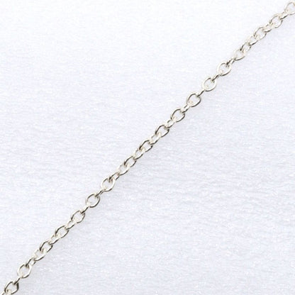 Tiffany & Co Open Heart Elsa Peretti 925 Silver Ladies 4.2g Necklace