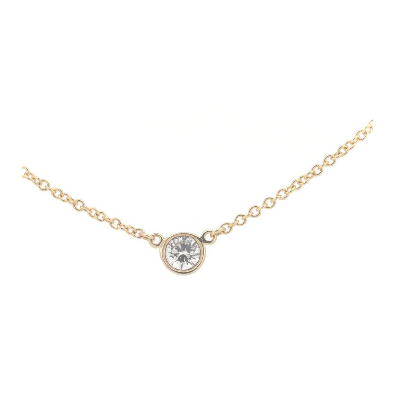 Tiffany & Co Diamond By The Yard Necklace 4.3mm (0.17in) 18K Yellow Gold (18k