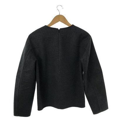 Celine - Phoebe Period Cashmere Blend Crewneck Knit - 34 - Grey - Women's