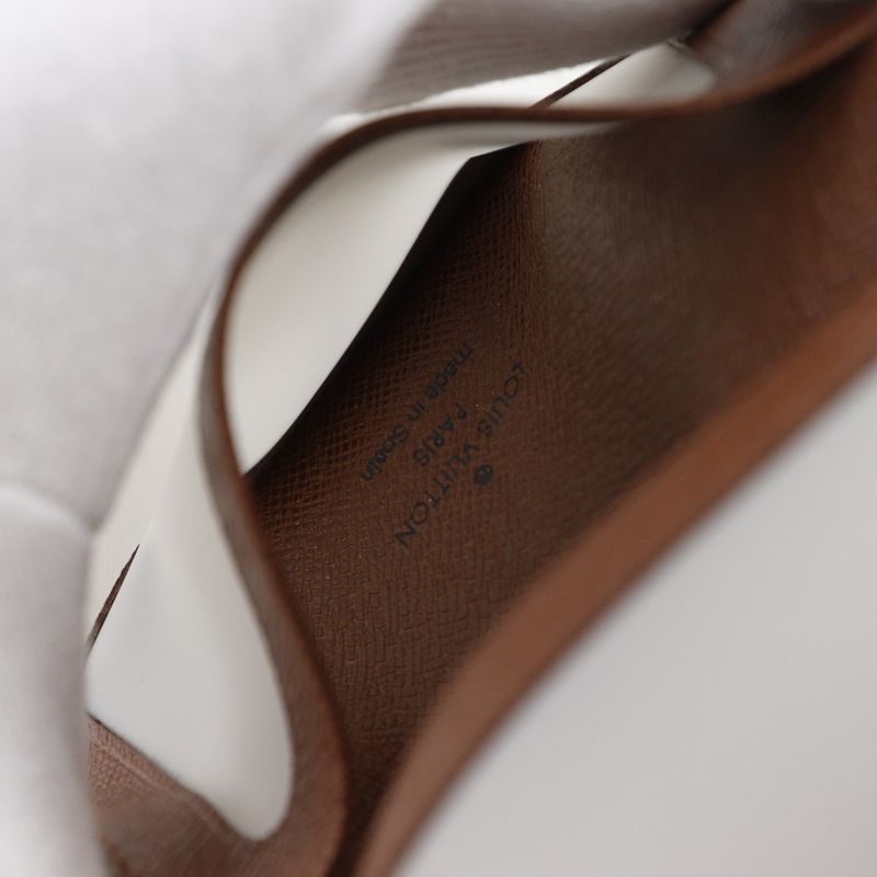 Louis Vuitton Porte 2 Carte Vertical Regular Holder M60533 Monogram Canvas