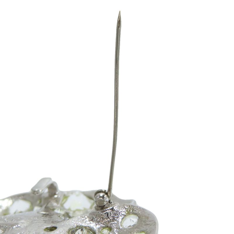 Chanel Camellia Brooch Metal Ladies