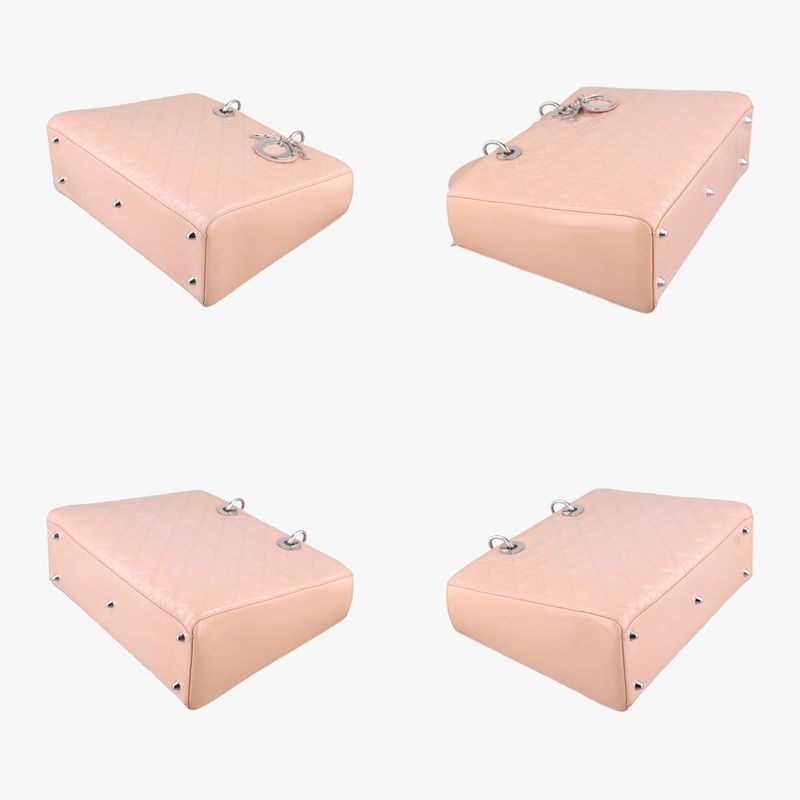 Christian Diorchristian Dior Lady Dior Pink Patent 16-bo-0152