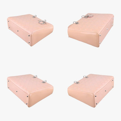 Christian Diorchristian Dior Lady Dior Pink Patent 16-bo-0152