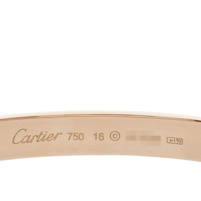 Cartier LOVE Bracelet Love Bracelet 18K Pink Gold Love Bracelet Men's 16