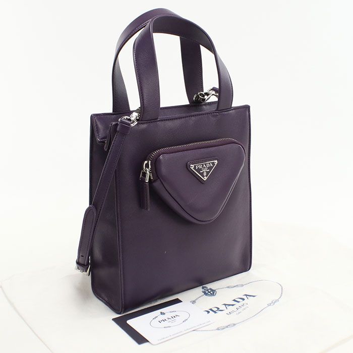 Prada 2WAY Bag 1bg418 2DX8 Tote Bag Nappa Leather Women