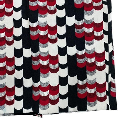 Prada Skirt Bottoms Knee-length Skirt Total Pattern Rayon Multicolor [size 38]