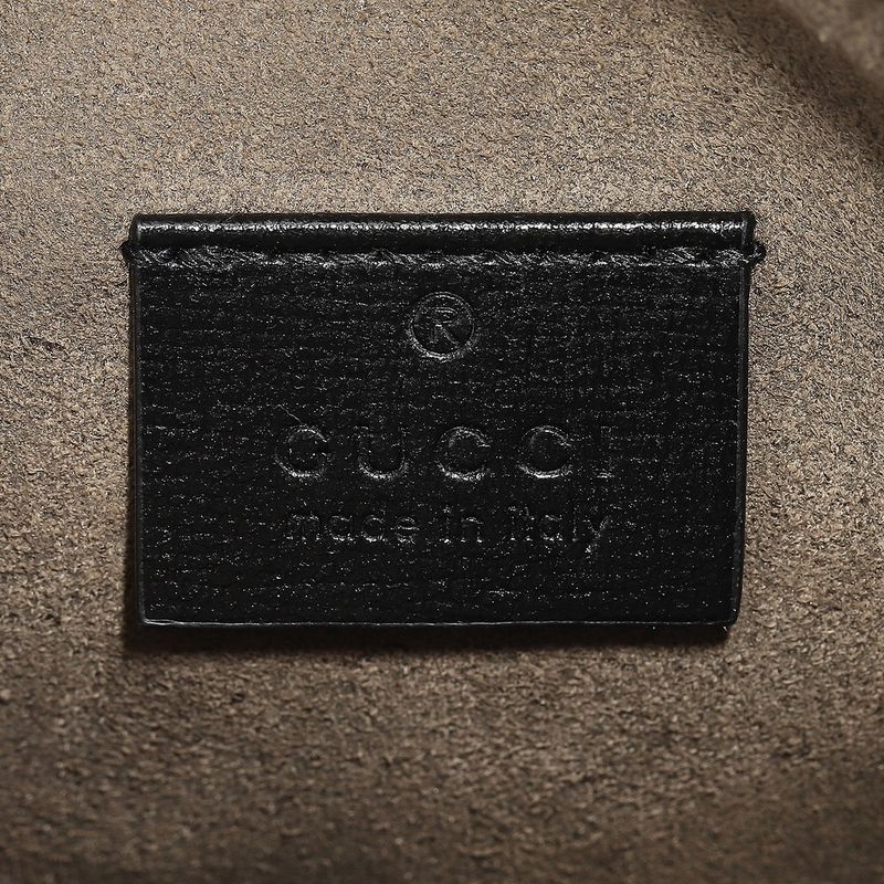 Gucci Shoulder Bag Interlocking G Black