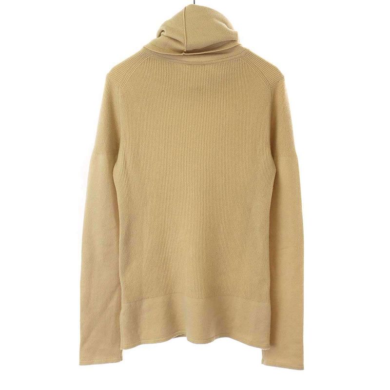 Chanel 2005aw Camellia Corsage Cashmere Turtleneck Knit Sweater P26592v00012