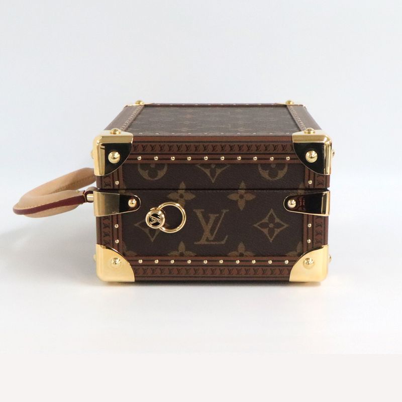 Louis Vuitton Monogram Petite Valise Trunk M20468 2way Handbag