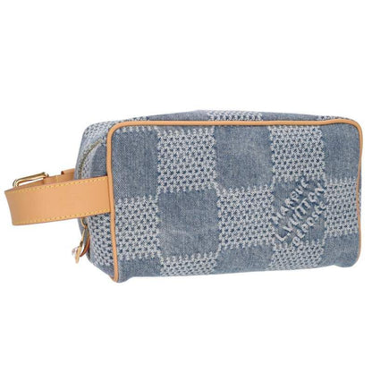 Louis Vuitton Rocker Topkid Damier Allover Denim Handbag Men's