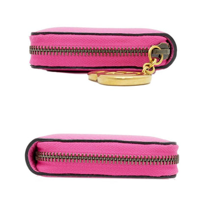 Gucci GG marmont Zip Around 409392 1147 Pink Long Wallet