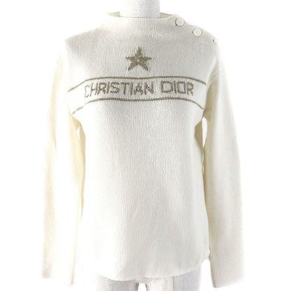 Christian DIOR 24AW 414s94am064 97% Cashmere Star Signature Logo Bottle Neck
