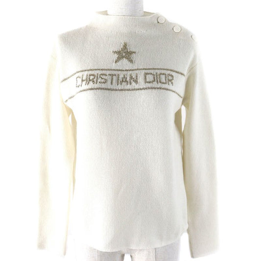 Christian DIOR 24AW 414s94am064 97% Cashmere Star Signature Logo Bottle Neck
