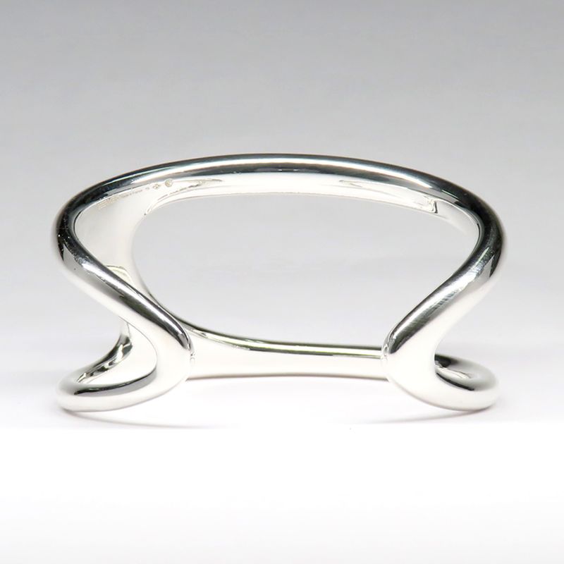 Hermes Bracelet Chaine D'ancre Punk Bangle #15 Ag925 Silver - 2023
