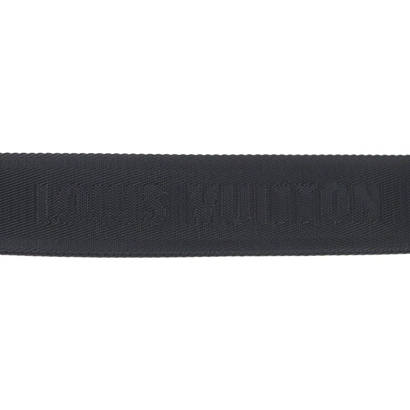 Louis Vuitton M46107 Monogram Shadow Racers Ring Bag Leather Body Bag Black