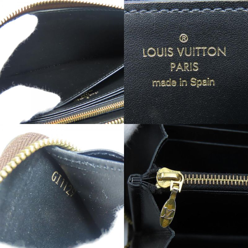 Louis Vuitton Long Wallet Zippy Wallet M69353 Monogram Reverse Brown Goldhardwar