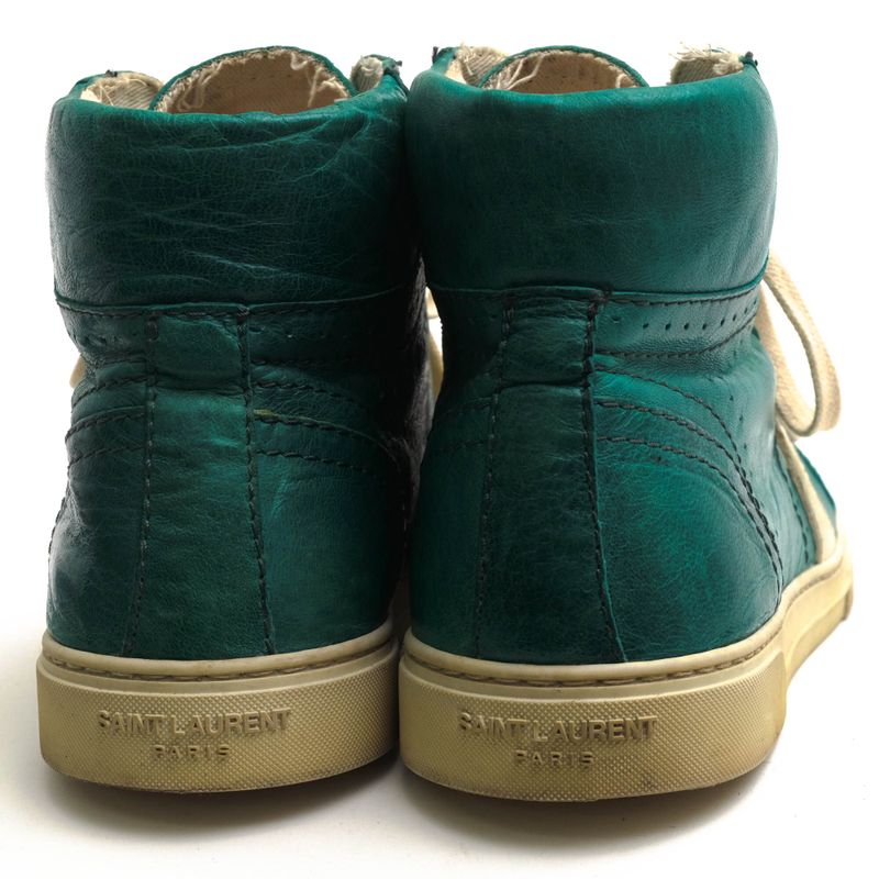 Saint Laurent/Yves Saint Laurent Shoes Sneakers Shoes High Cut Men Leather