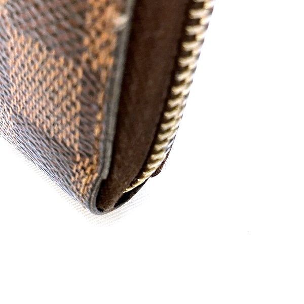 Louis Vuitton Damier Zippy Wallet N60015 Round Zipper Wallet Long Wallet Ladies