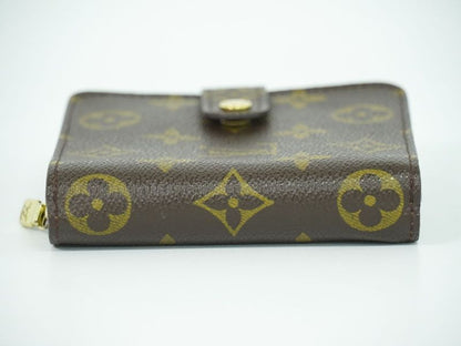 Authentic Louis Vuitton LV Compact Zip Monogram Fold Wallet Compact Wallet