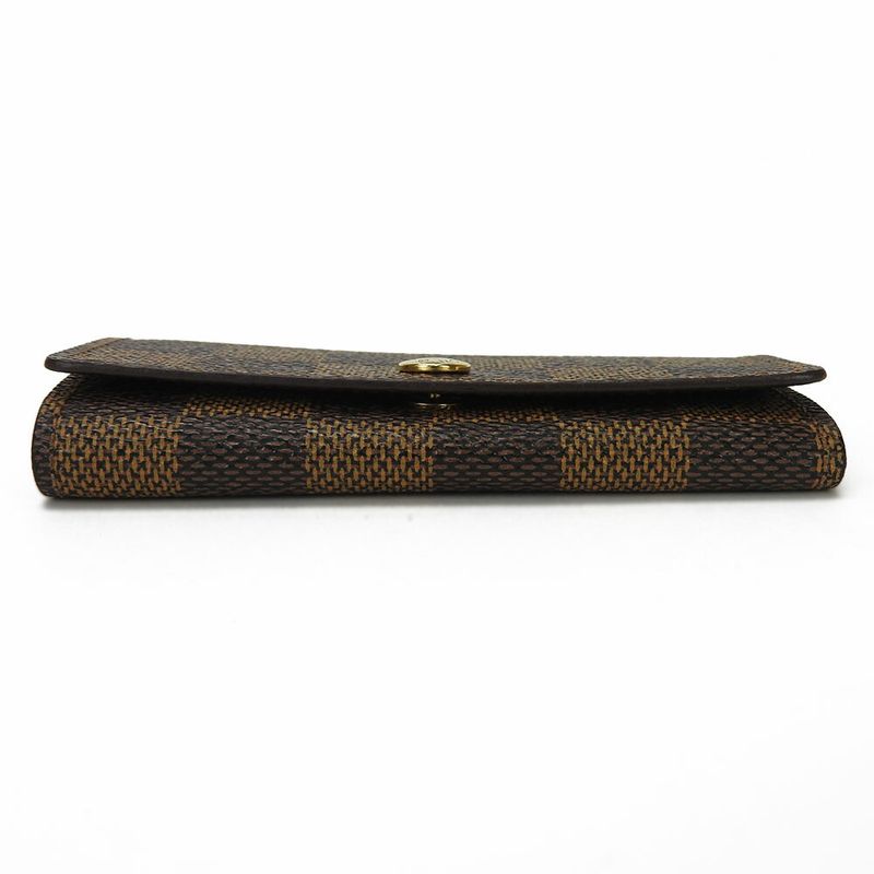 Louis Vuitton Key Case Multicles 4 N62631 Damier Canvas Brown - 4 Small Items
