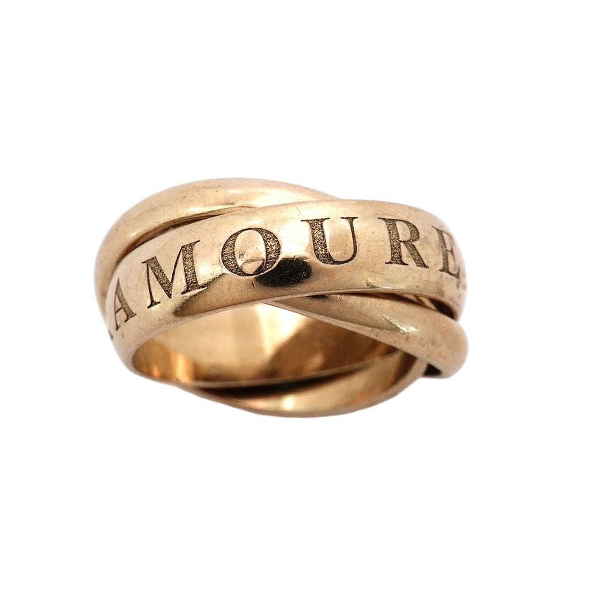 Cartier Ring Trinity Christmas Limited 18k White Gold — view 2
