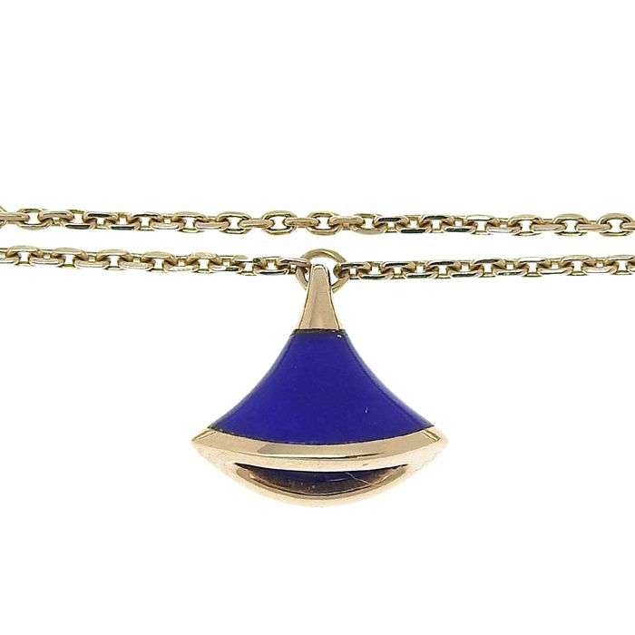 Bvlgari Bulgari Diva Dream Lapis Lazuli Bracelet 18K Yellow Gold 750 Yellow