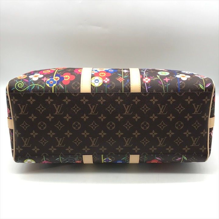 Louis Vuitton Takashi Murakami Monogram Keepall Bandouliere 45 Boston Bag
