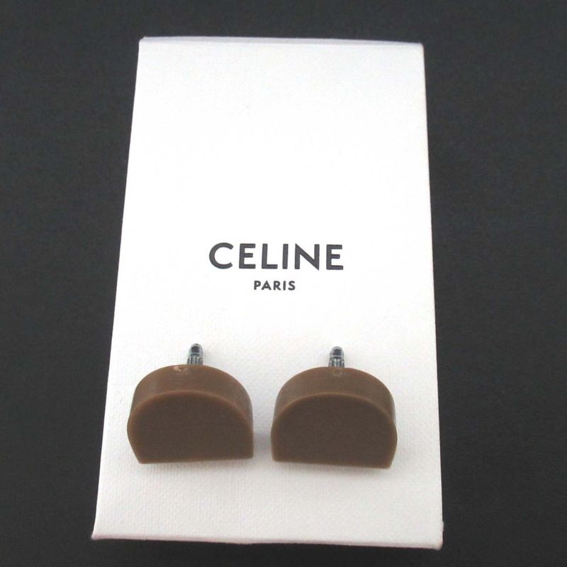 Celine High Heel Ankle Strap Sandals Size 35 Approx 22cm (8.66in) Silver Color