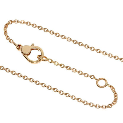 Hermes Finesse Diamond Necklace 18K Pink Gold Ladies