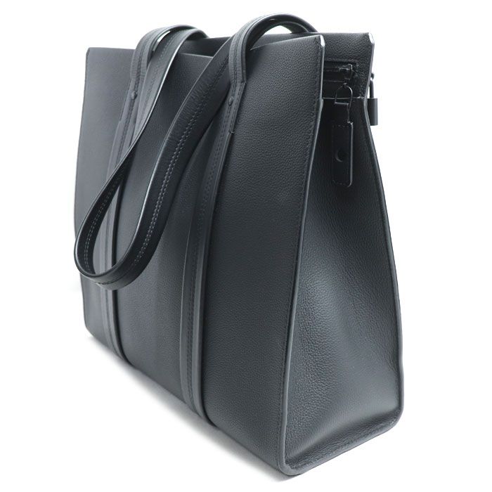 Louis Vuitton Take Off Tote Bag Aerogram Black M57308 IC Chip Men's Used