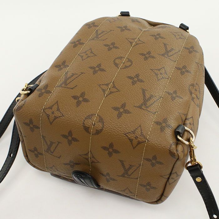 Louis Vuitton Palm Spring Smini M42411 Backpack Monogram River Scuff Deuce