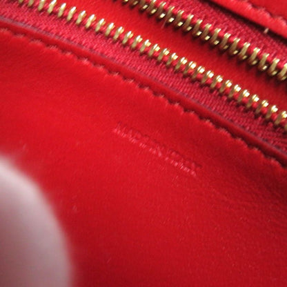 Celine 189183dls Classic BOX Small Classic Box Small Leather Shoulder Bag Red