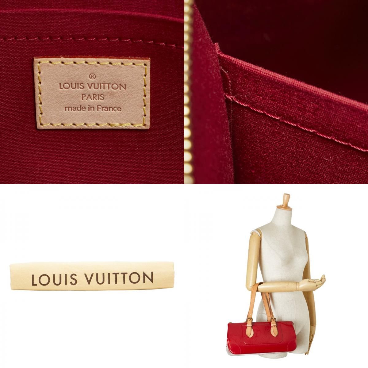 Louis Vuitton Monogram Vernis Rosewood Avenue Shoulder Bag Bag M93507 Pomme