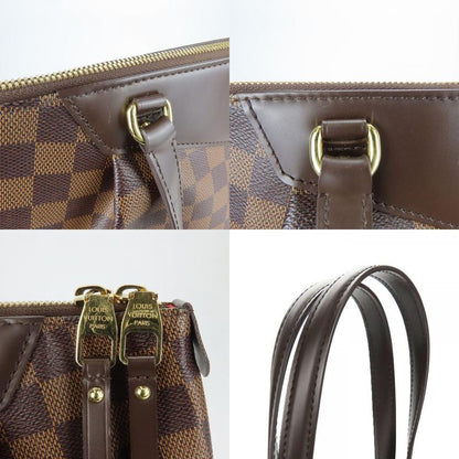 Louis Vuitton Tote Bag Westonminster PM N41102 Damier Leather Brown Daily Use