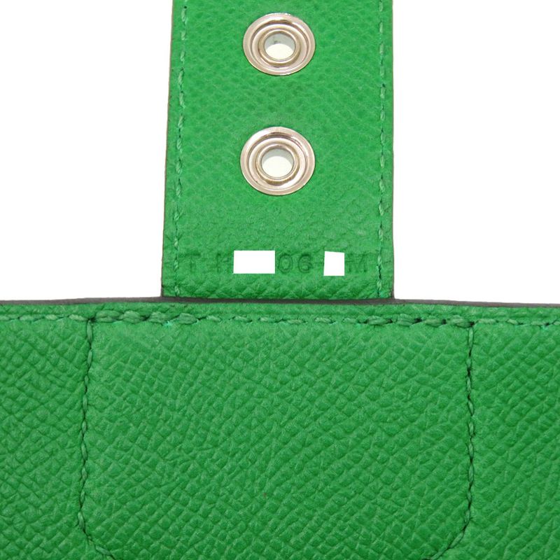 Hermes Sac A Depeches 38 Vaux Epson Bamboo Silver Hardware T Engraved Briefcase