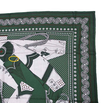 Hermes Carre 140 Scarf Zouaves Et Dragons Cashmere Silk Large Shawl