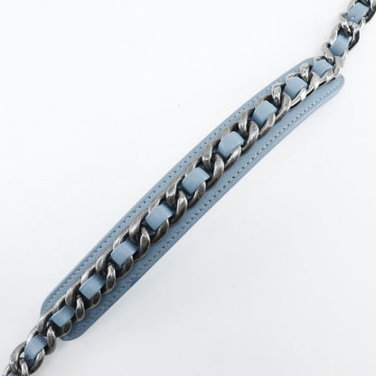 Chanel Chain Shoulder 19 Disneuf 2WAY Shoulder As1160 Tweed Blue Ladies